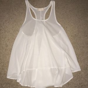 White tank top